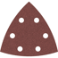 Deltaschleifblatt 'Pro F460' Klett 93 mm G120, 5-teilig