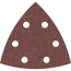 Deltaschleifblatt 'Pro F460' Klett 93 mm G40, 5-teilig