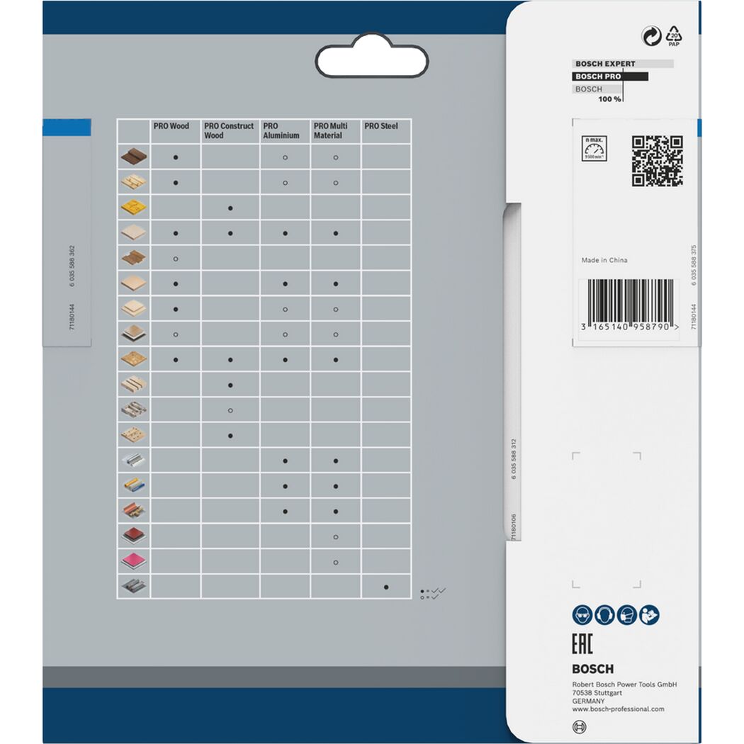 Kreissägeblatt 'Pro Aluminium cordless' Ø 160 x 1,8 x 20 mm, 52 Zähne