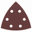 Deltaschleifblatt-Set 93 mm K120 25-teilig