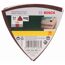 Deltaschleifblatt-Set 93 mm K120 25-teilig