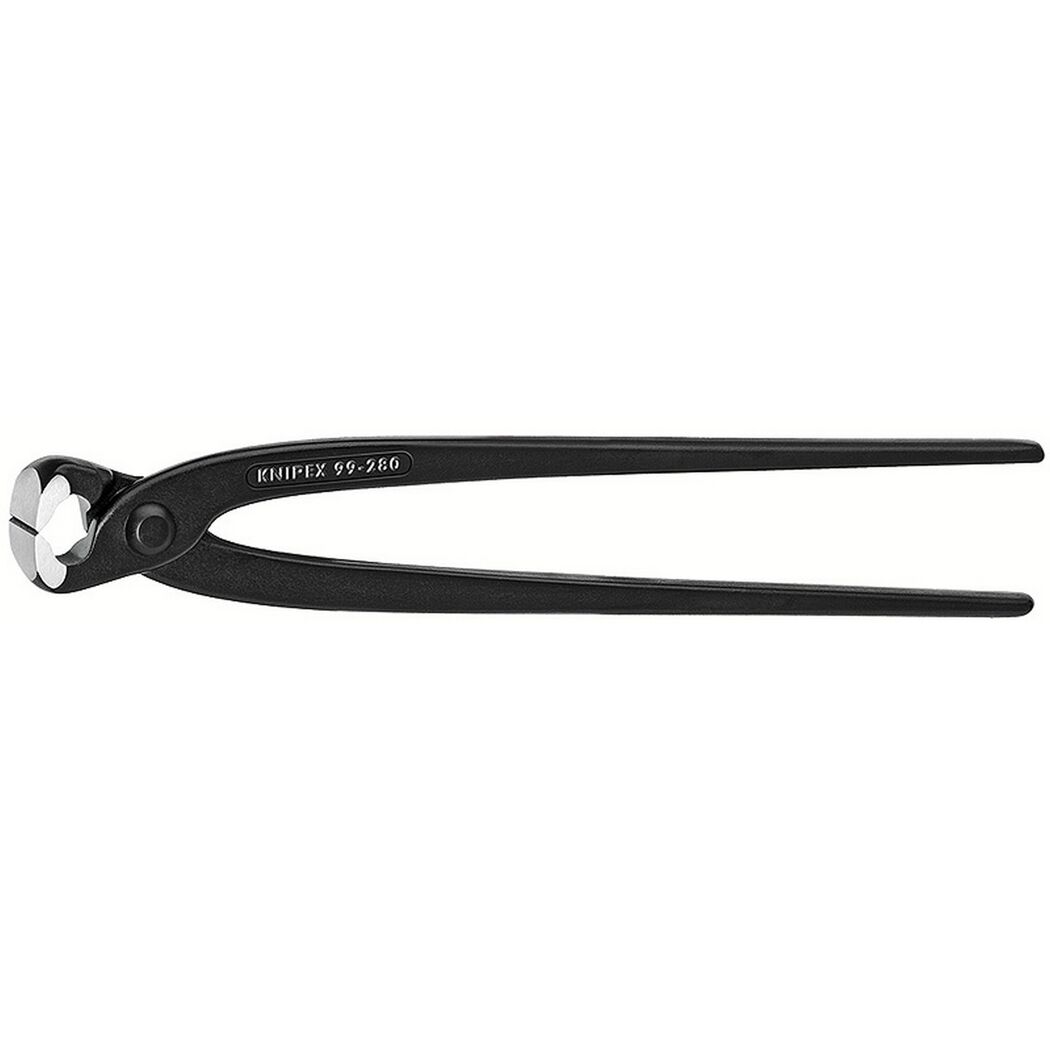 Monierzange schwarz atramentiert 280 mm
