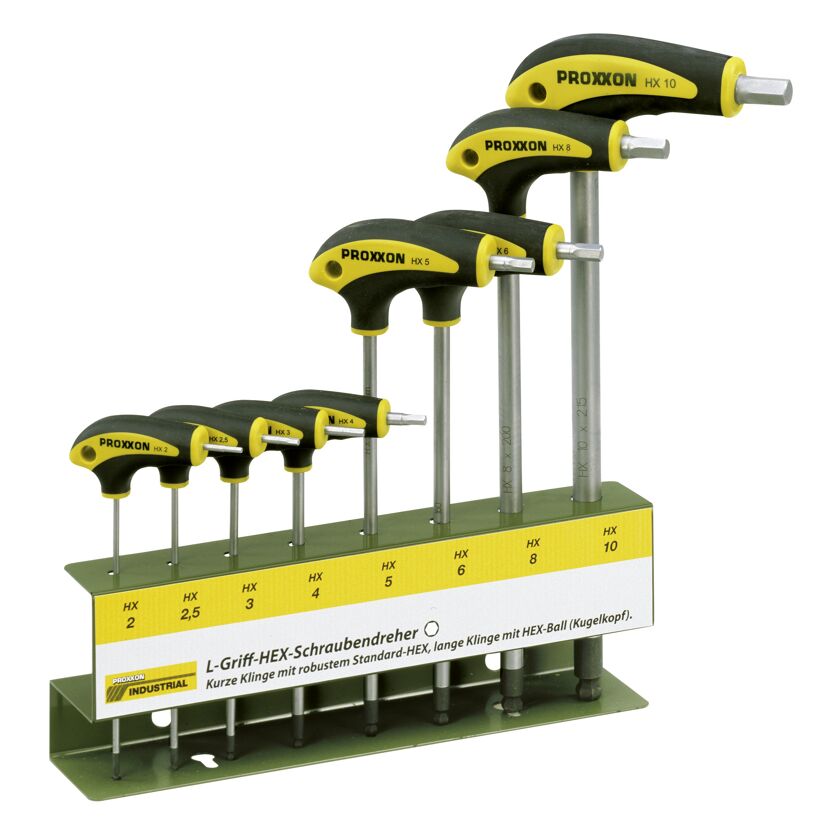 Schraubendreherset mit L-Griff 8 Stück