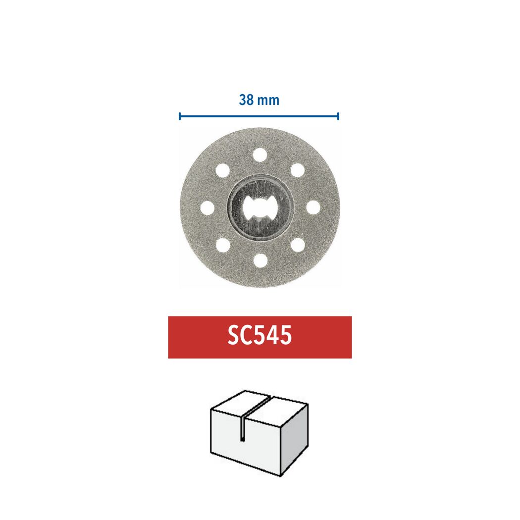 Diamant-Trennscheibe 'SpeedClic' Ø 38 mm