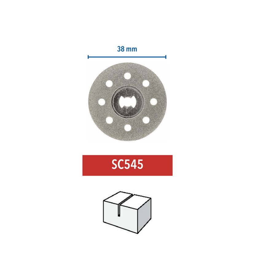 Diamant-Trennscheibe 'SpeedClic' Ø 38 mm