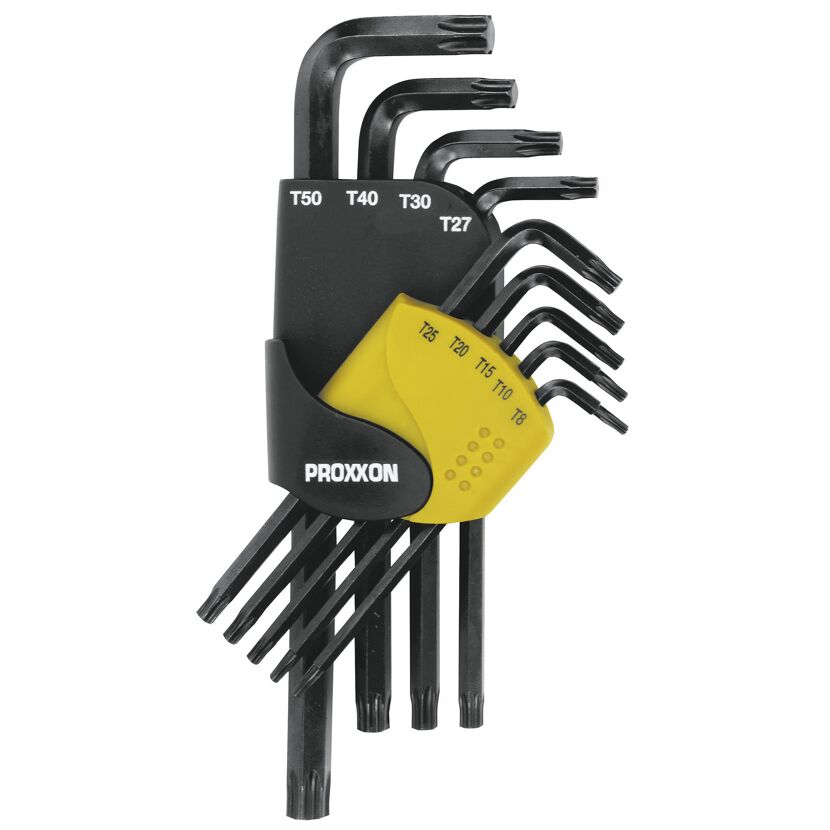 Winkelschlüsselsatz für Torx-Schrauben 10-teilig