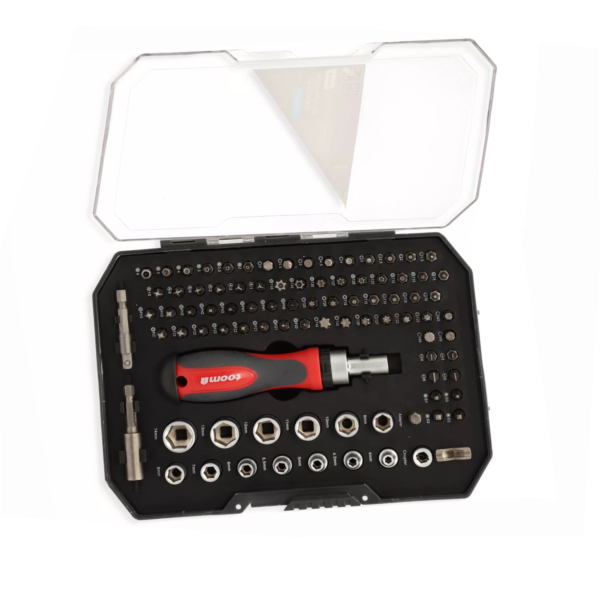 Bitschraubendreher-Set mit 89 Teilen