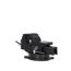 Schwarzer Schraubstock 75 mm