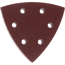 Deltaschleifblatt-Set gelocht 9,3 cm G60 - 240 25-teilig