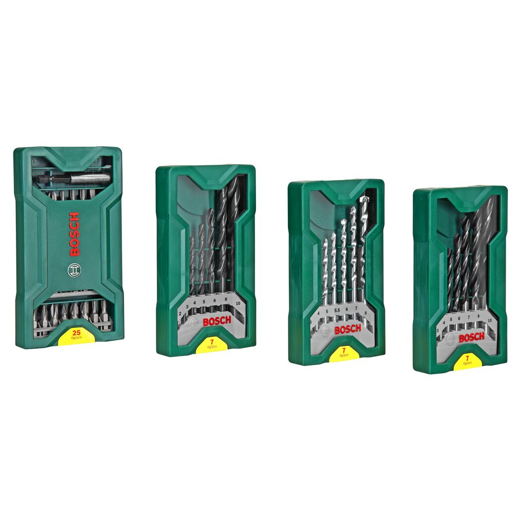 Bohrerset Multipack 3 + 1 'Mini X-Line'