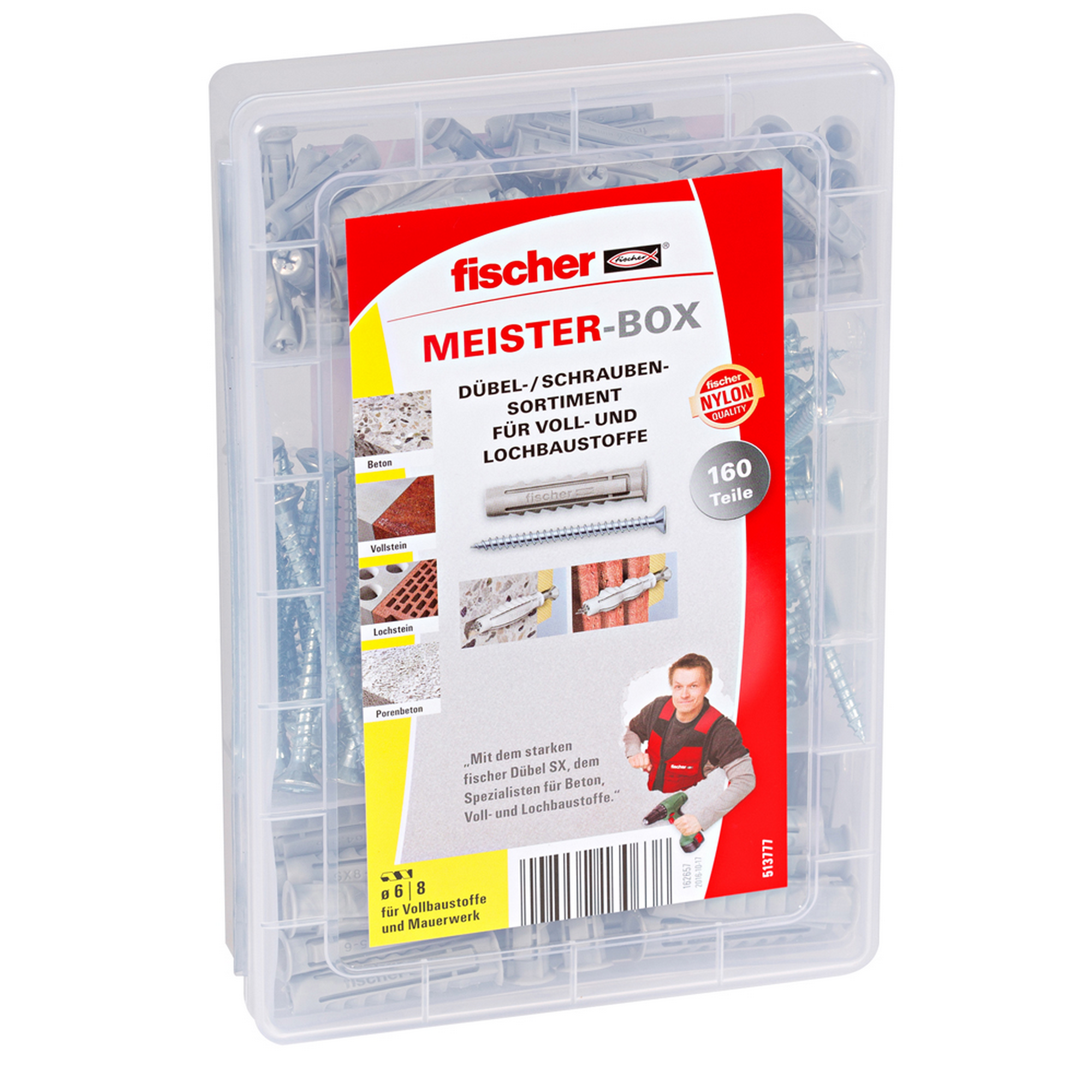 fischer Meister-Box SX mit Schrauben + product picture