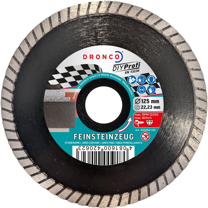 Diamant-Trennscheibe Feinsteinzeug Ø 125 mm