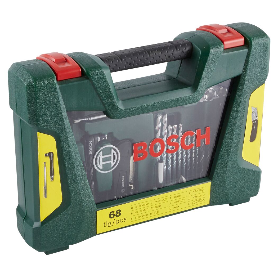 Bosch 68-teiliges Bohrer- und Bit-Set im Koffer