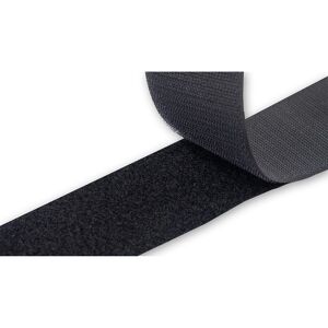 Klettband schwarz 2 cm