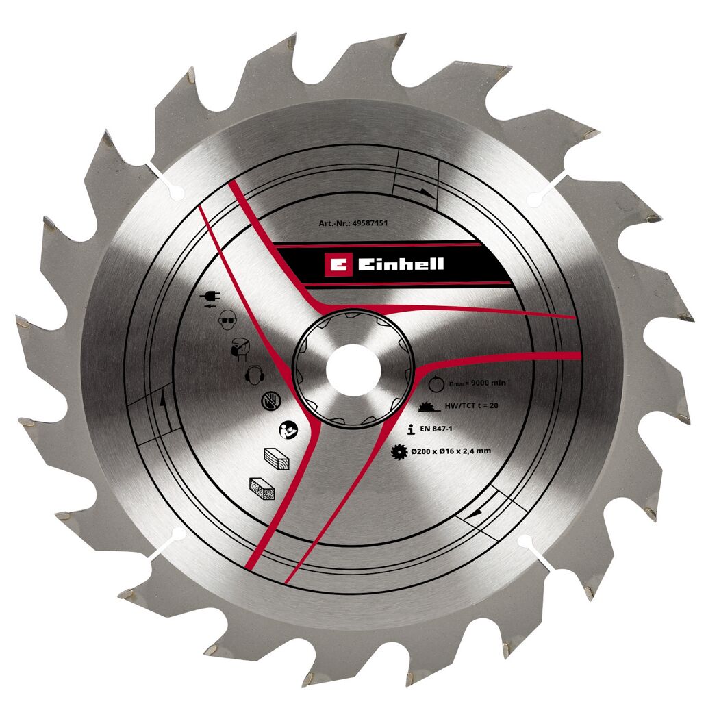 Einhell HM-Sägeblatt 200 x 16 x 2,4 mm