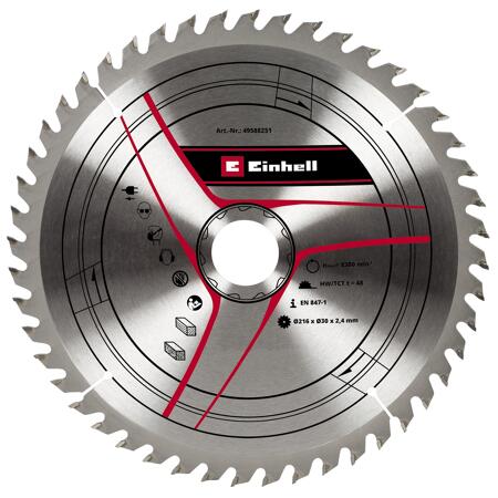 2. Bild von Sägeblatt Hartmetall Ø 216 x 30 x 2,4 mm Z48