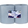 Zwei blaue Putztuchrollen