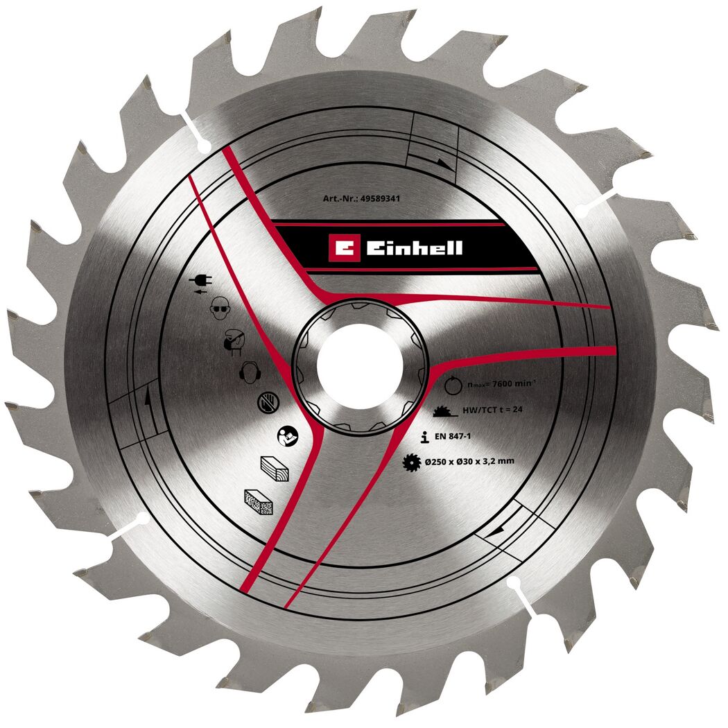 Einhell Sägeblatt 250 x 30 x 3,2 mm