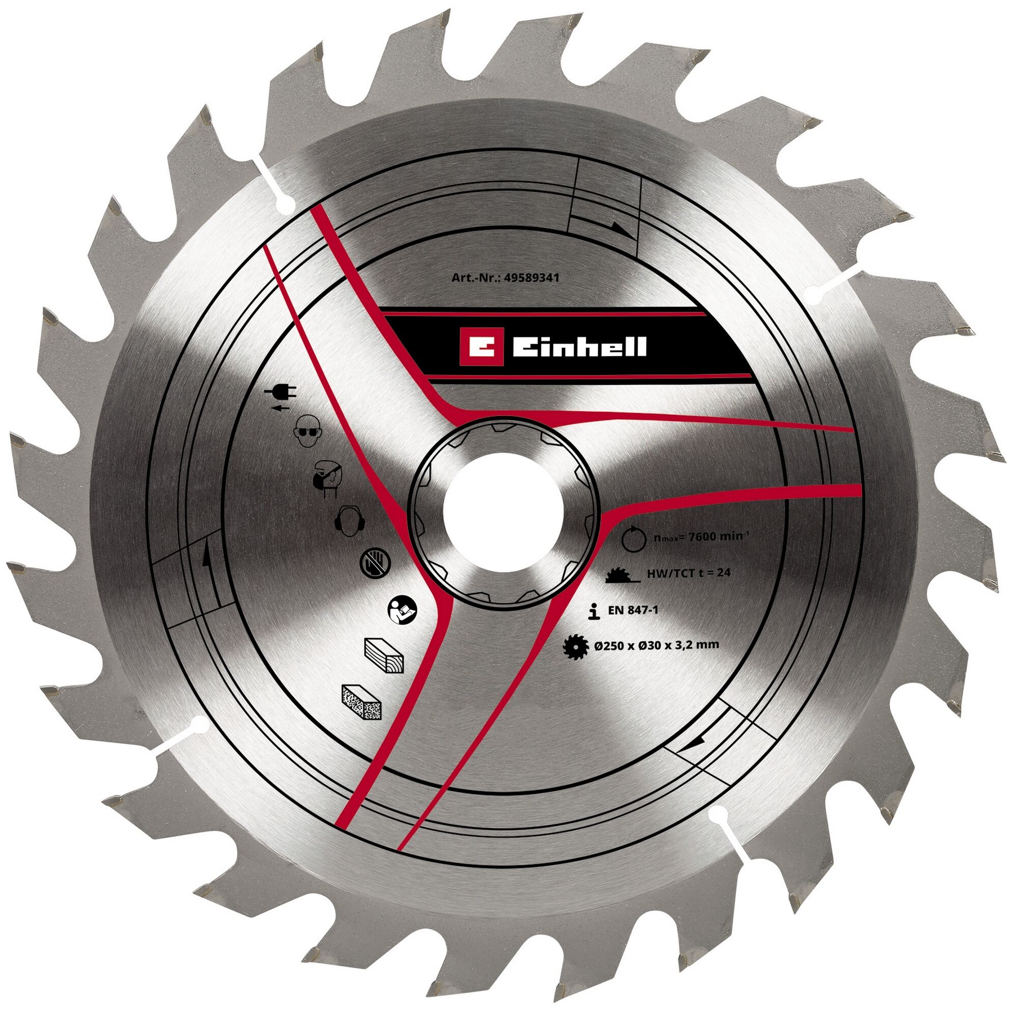 Einhell Sägeblatt 250 x 30 x 3,2 mm
