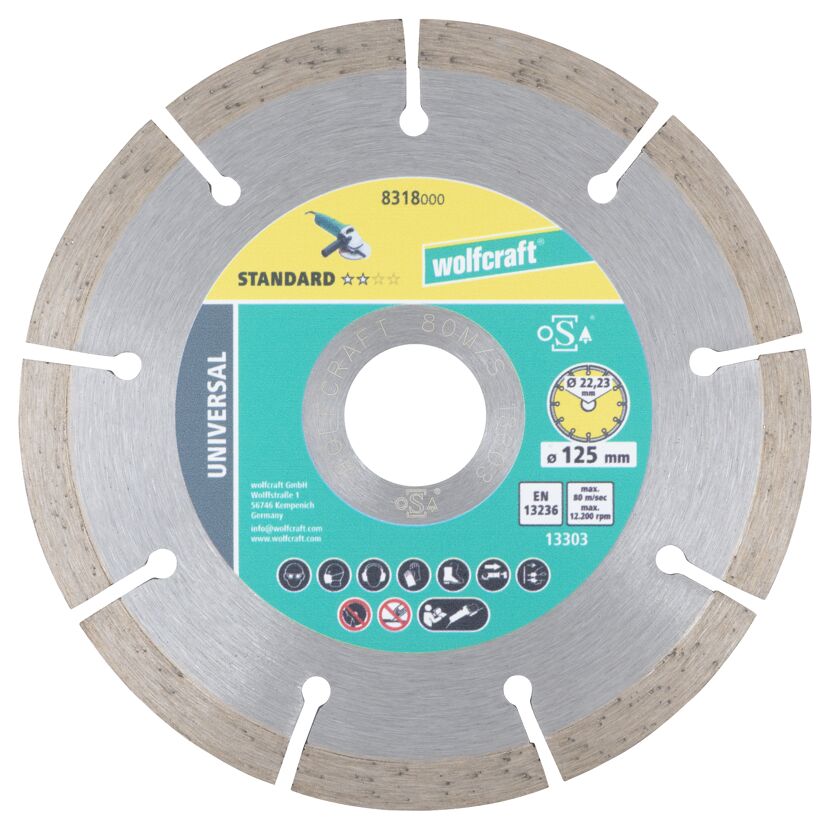 Diamant-Trennscheibe 'Solid Universal' Ø 125 mm