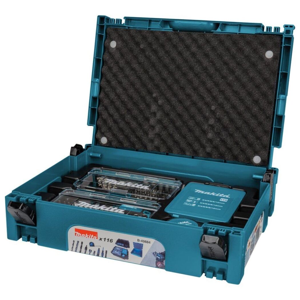 Geöffneter Makita Werkzeugkoffer