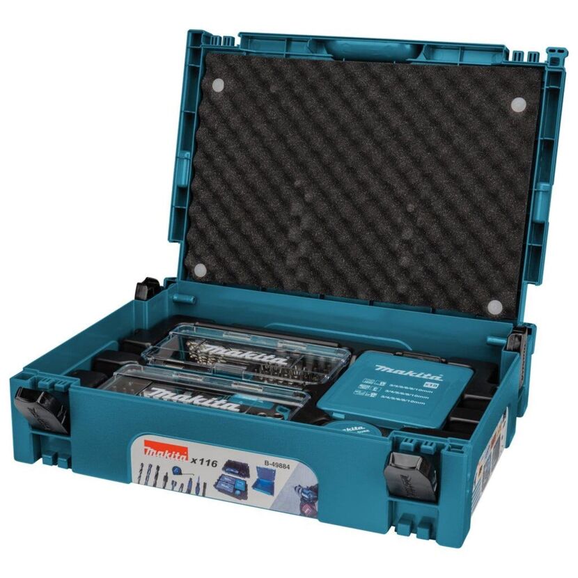 Geöffneter Makita Werkzeugkoffer