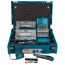 Werkzeugkoffer mit Bits, Bohrern, Cutter und Zollstock