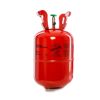 Rote Heliumflasche mit Tragegriff