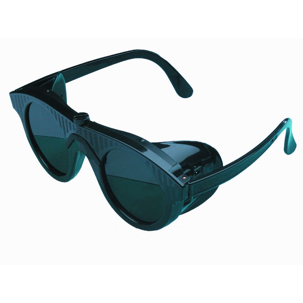 Schwarze Schweissbrille