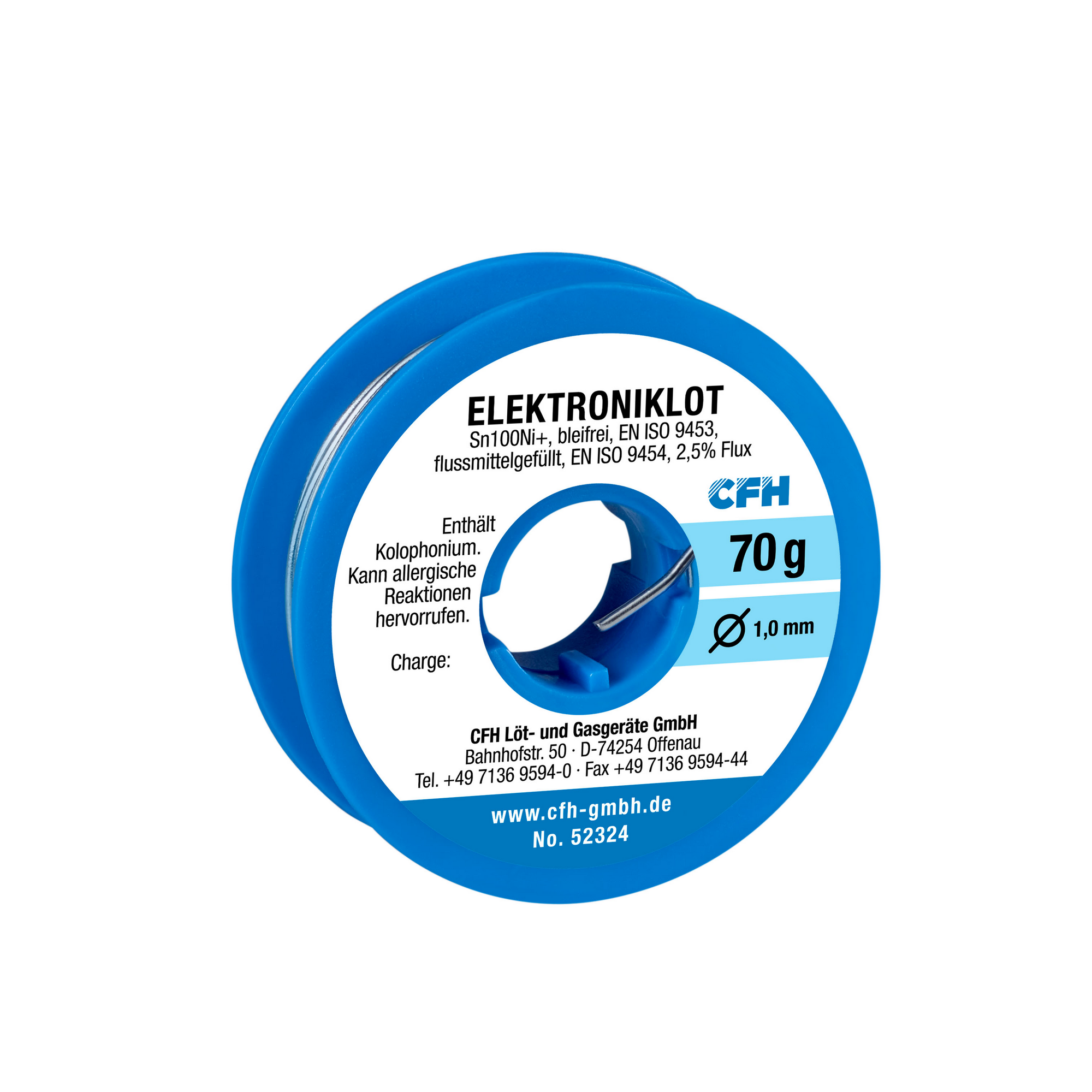 Elektoniklot bleifrei EL 324 70 g + product picture