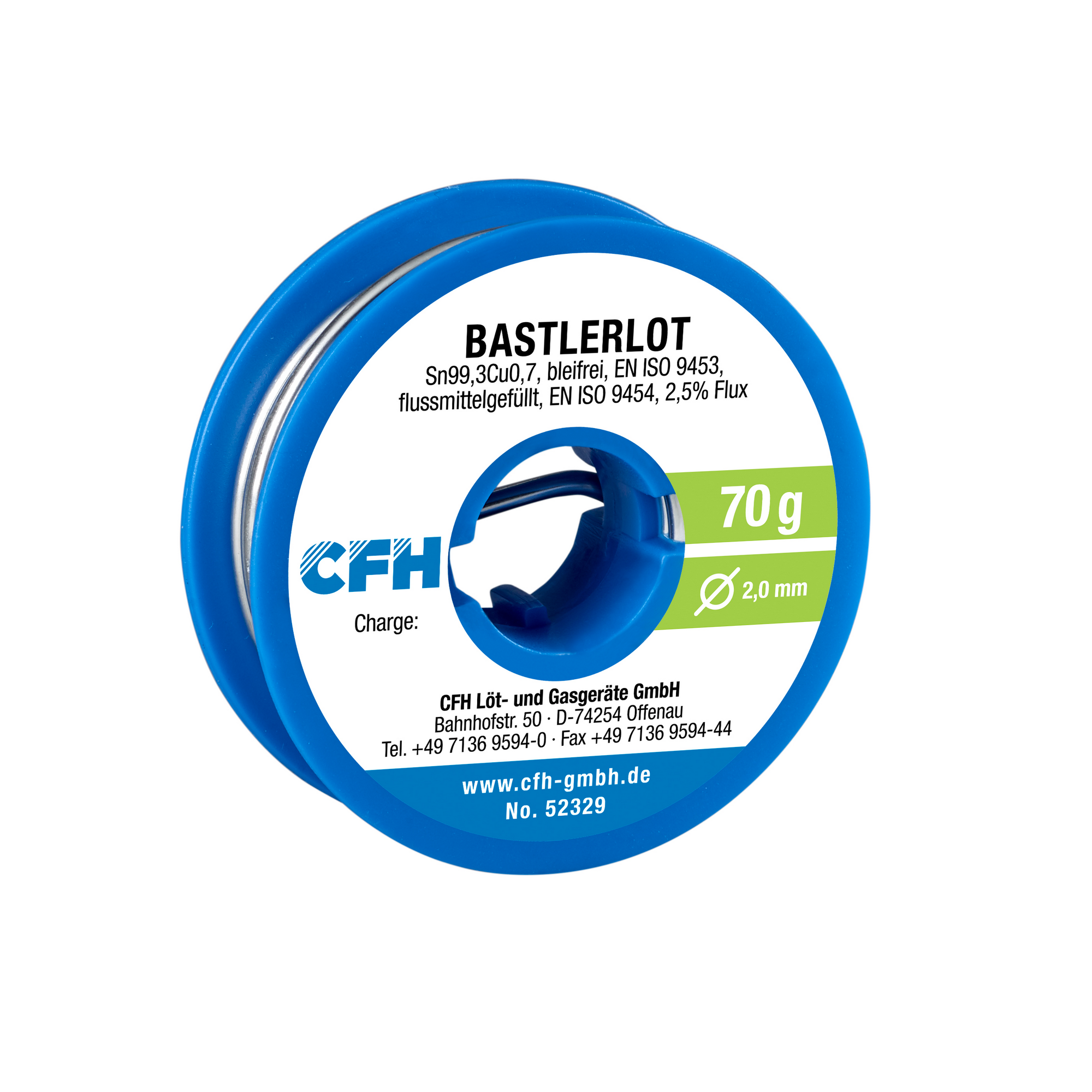 Bastlerlot bleifrei BL 329 70 g + product picture