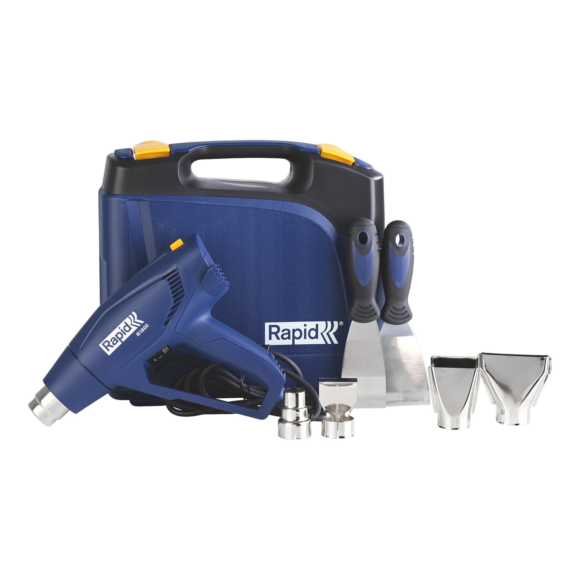 Heißluftgebläse R1800 mit Zubehör im Koffer