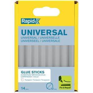 Klebestick Universal transparent Ø 12 x 94 mm 14 Stück