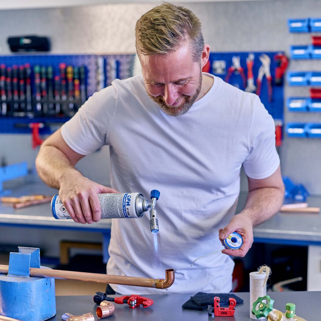 Lötbrenner 'LM 1750' mehrfarbig 730 °C