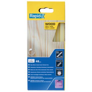 Klebestick für Holz gelb Ø 12 x 190 mm 48 Stück