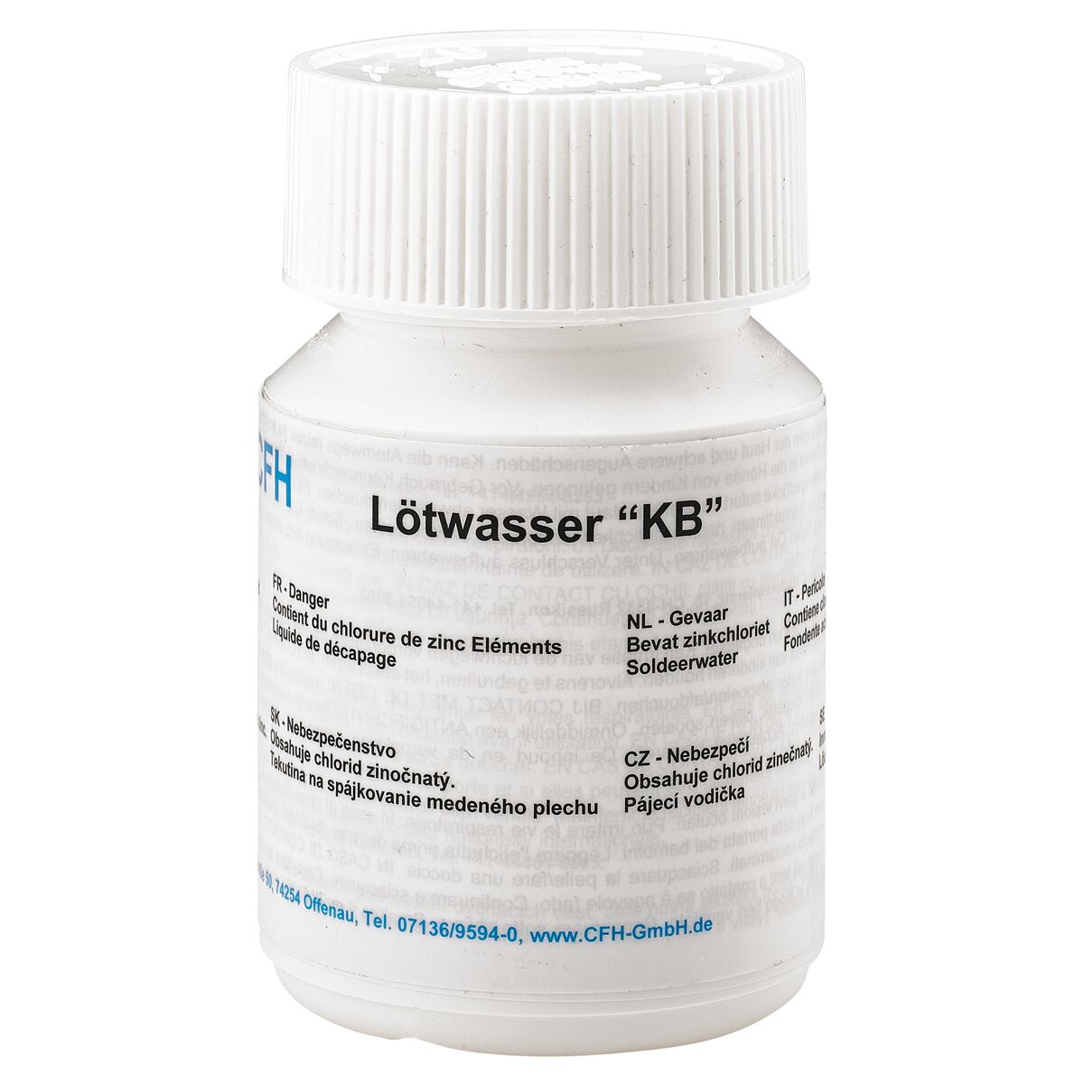 14,17 EUR/kg) Freund Lötwasser Kupfer Flussmittel KD, 1000 g