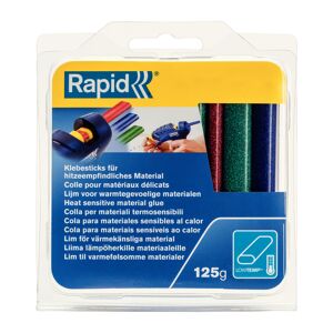 Rapid Niedertemperatur-Klebesticks Röt/Blau/Grün Glitzer 9 mm Oval 125 g