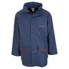 Regenjacke marineblau/rot Gr. M