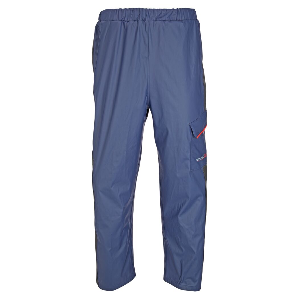 Regenhose marineblau/rot Gr. L