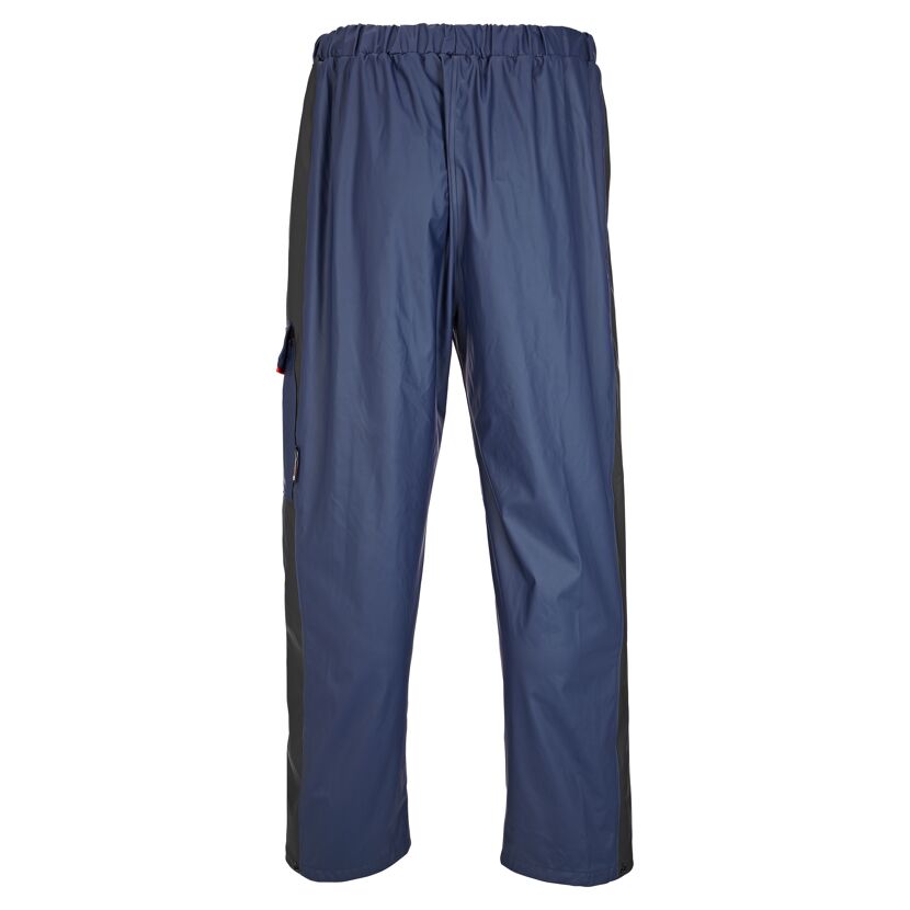 Regenhose marineblau/rot Gr. L