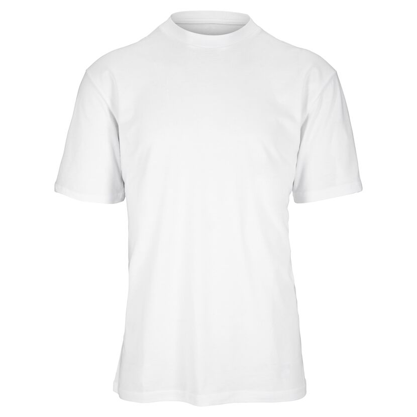 Herren-T-Shirt weiß 2er-Pack M (48/50)