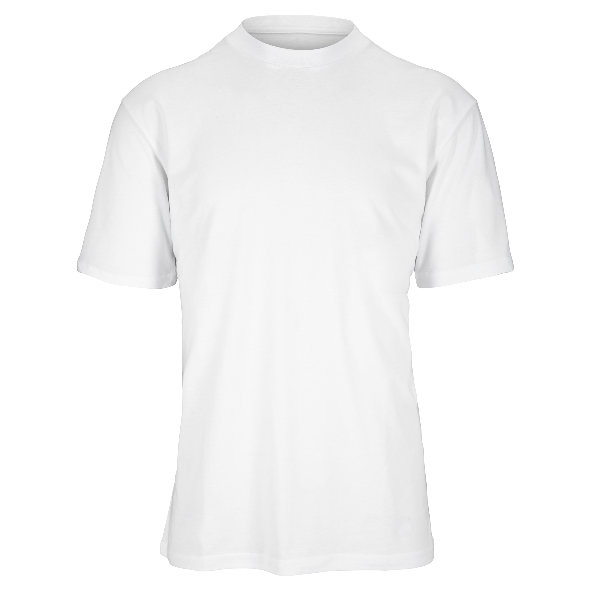Herren-T-Shirt weiß 2er-Pack (52/54) L