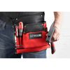 Nagel- und Werkzeugtasche Nylon 8 Taschen rot/schwarz