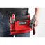 Nagel- und Werkzeugtasche Nylon 8 Taschen rot/schwarz
