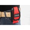 Handytasche Nylon Klettverschluss rot/schwarz