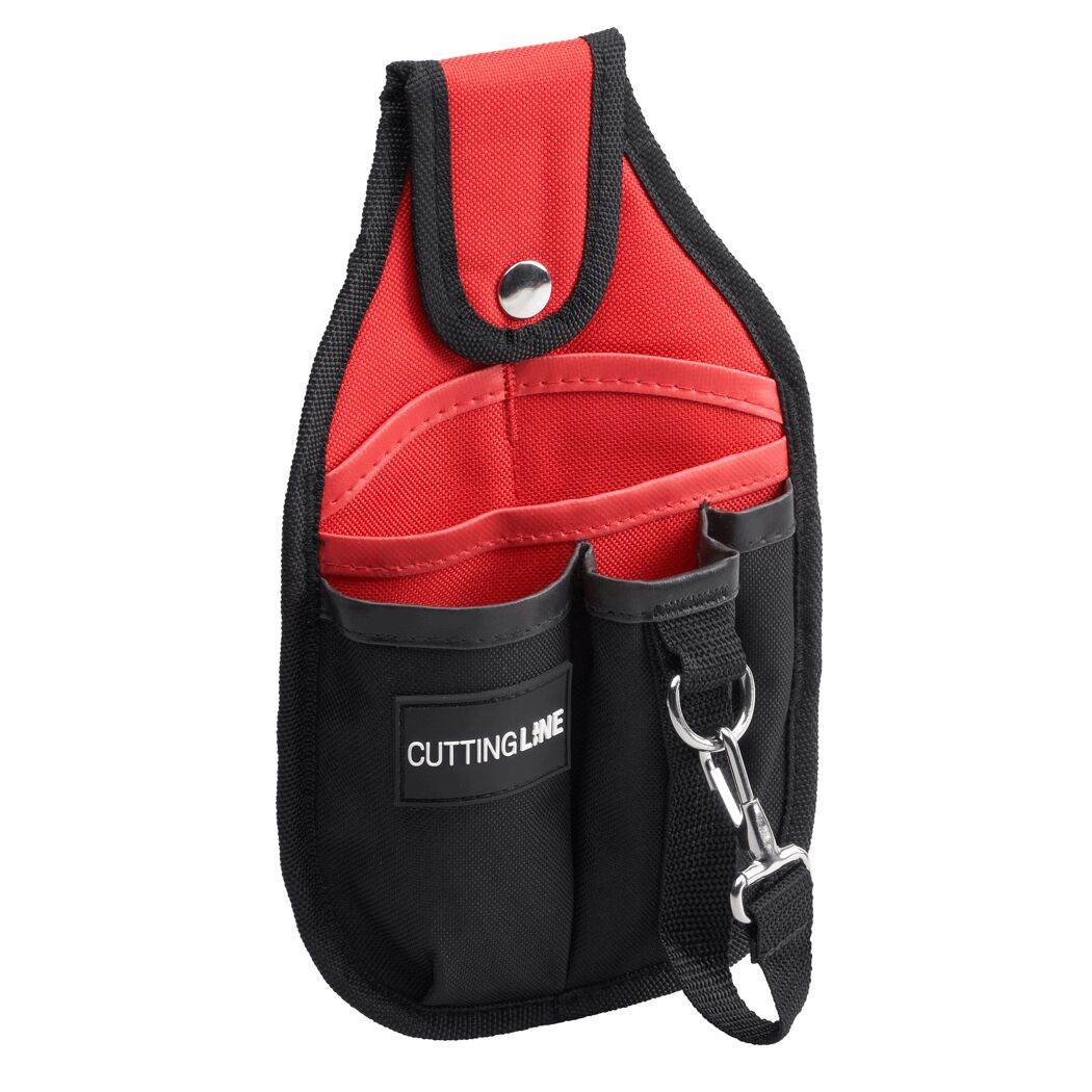 Werkzeugtasche Nylon 6 Taschen rot/schwarz