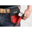 Hammerhalter Nylon Gürtelclip rot/schwarz