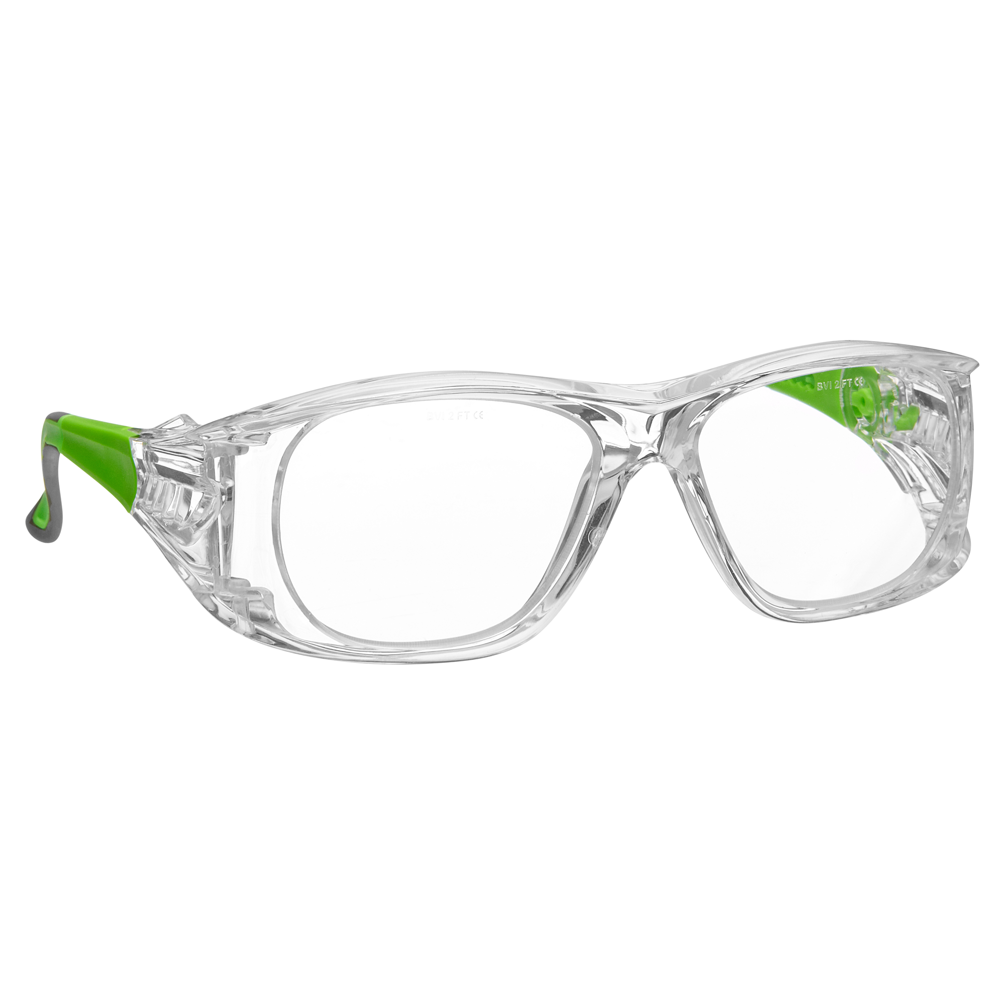 Scheibenfarbe in Klar 2.5 Dioptrie Arbeitsschutzbrille EYEMAX 