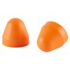 Zwei orange Gehörschutzstöpsel