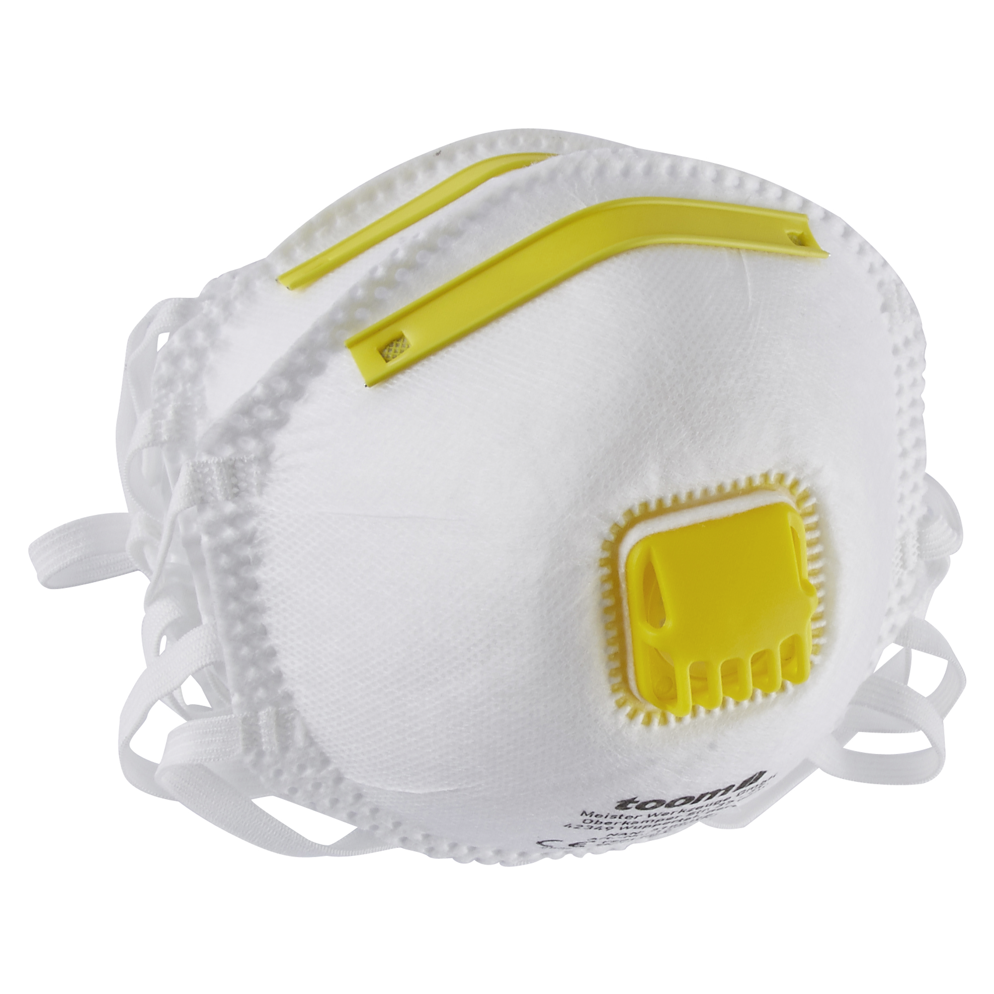 FFP1-Atemschutzmaske mit Ventil, 5 Stück + product picture